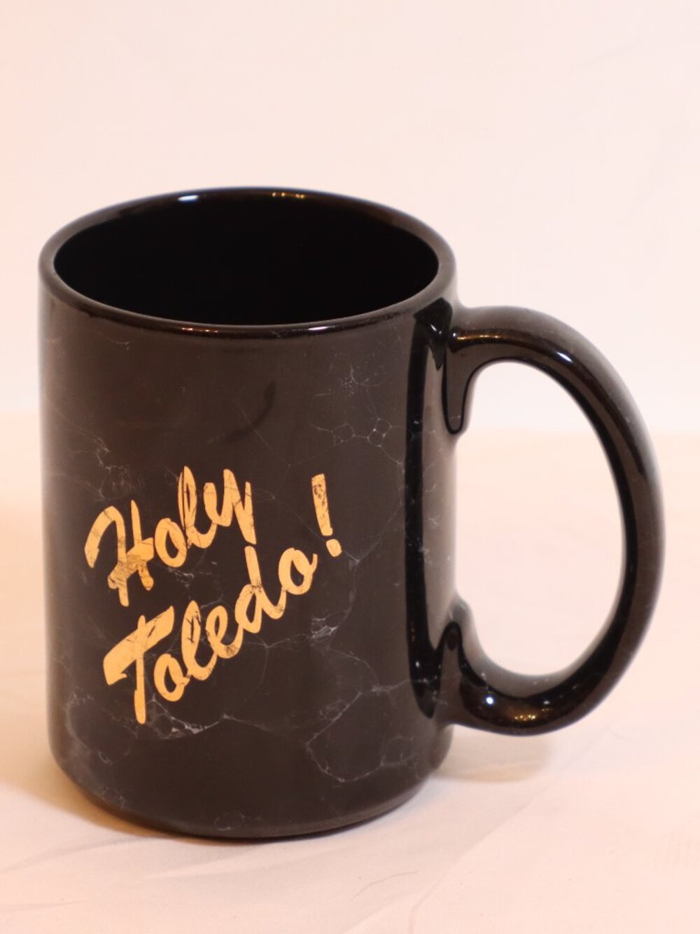 Black and Gold Holy Toledo! Ceramic Mug